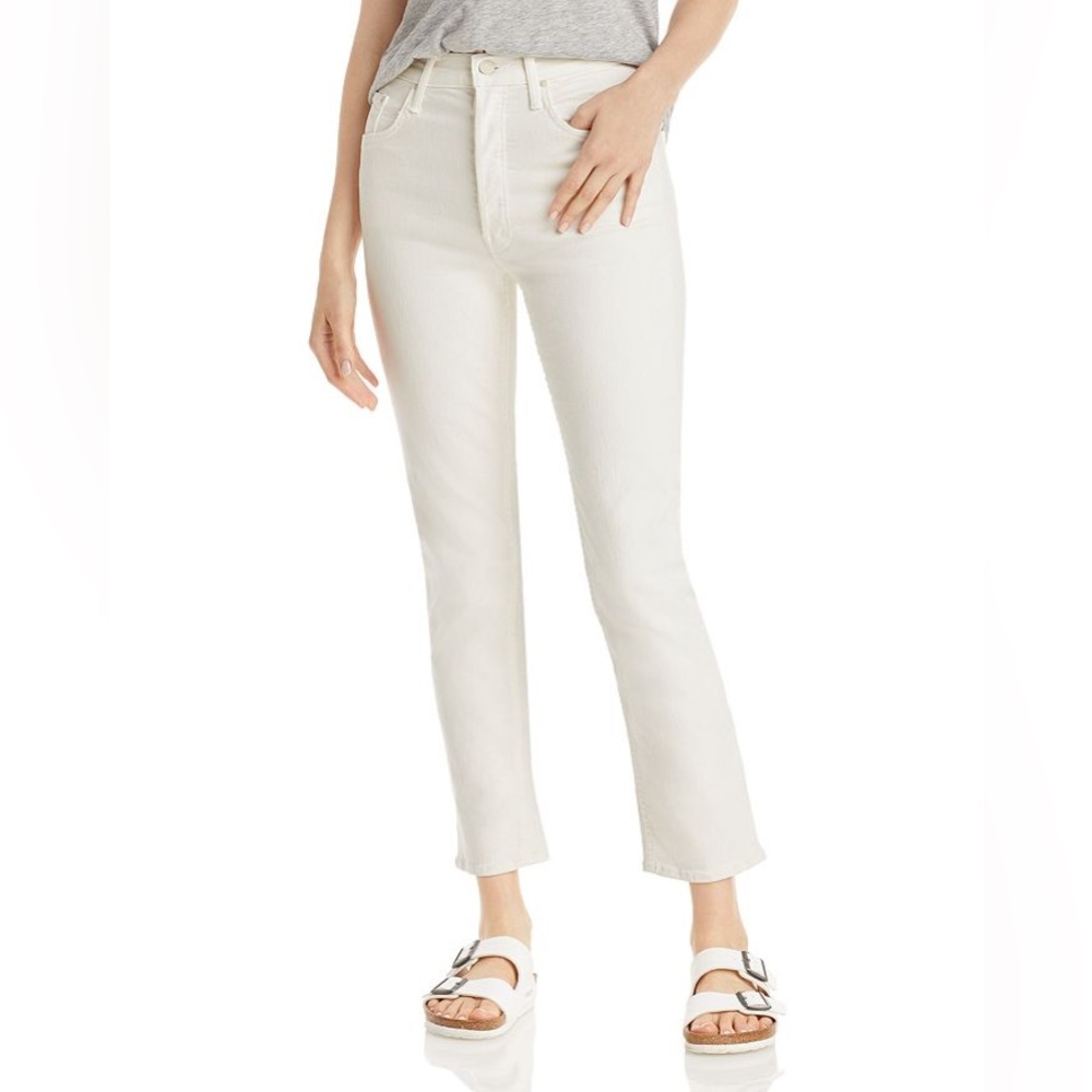 MOTHER Tomcat jeans in cream puff 29